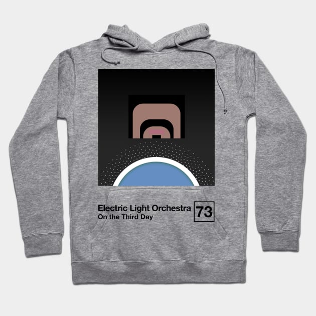 ELO On The Third Day / Minimalist Style Graphic Artwork Design Hoodie by saudade